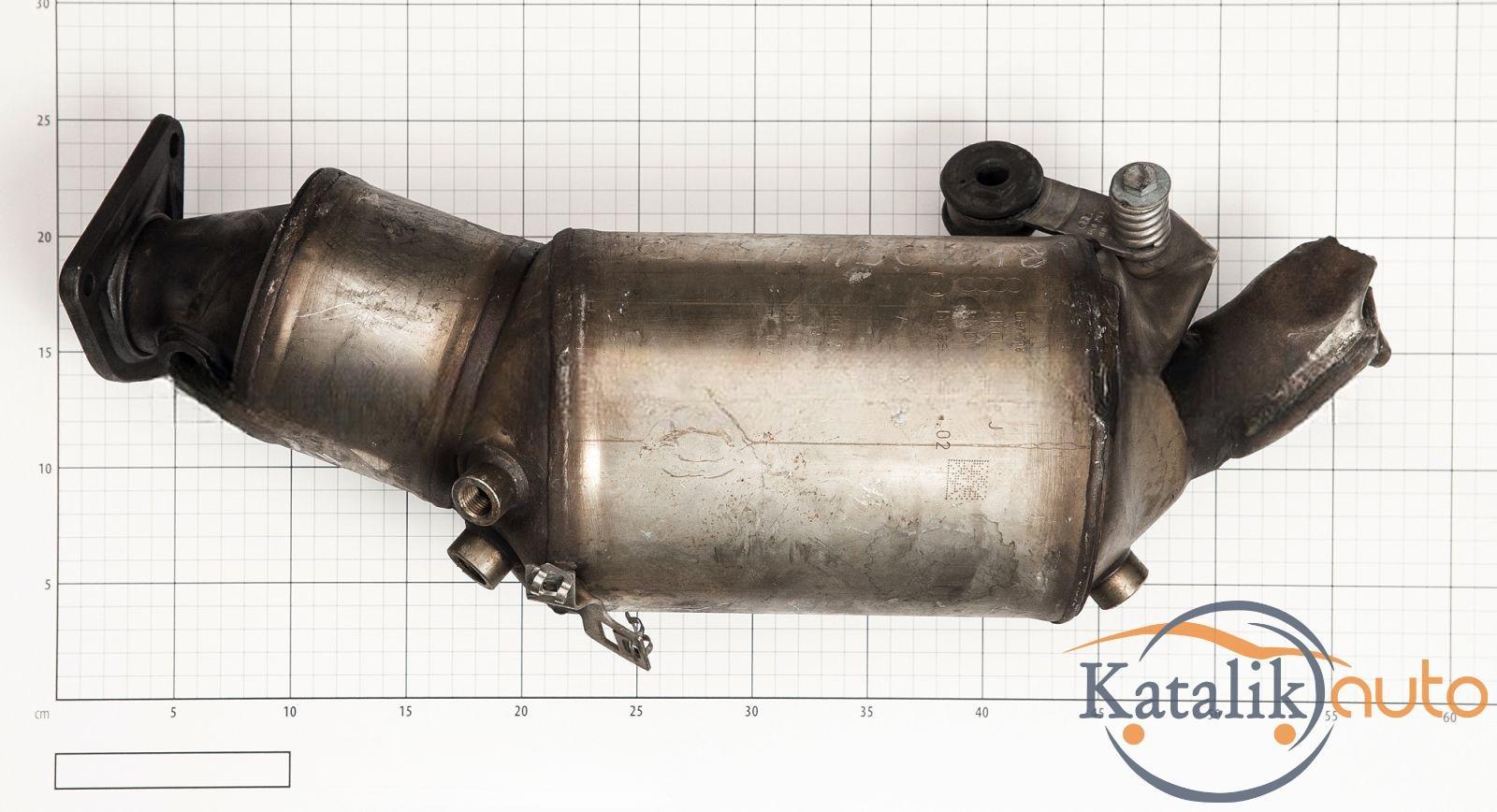 Катализатор от VOLKSWAGEN/AUDI/SKODA/SEAT 8K0131703F/8K0178BA/8K0131765J/8K0181BB/6295.02/CERAMIKA+DPR/XRF