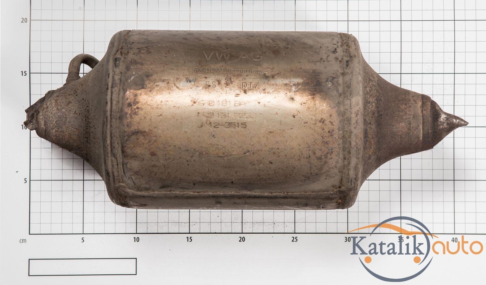 Катализатор от Volkswagen/Audi/Skoda 6R0181BA/6R0131723C