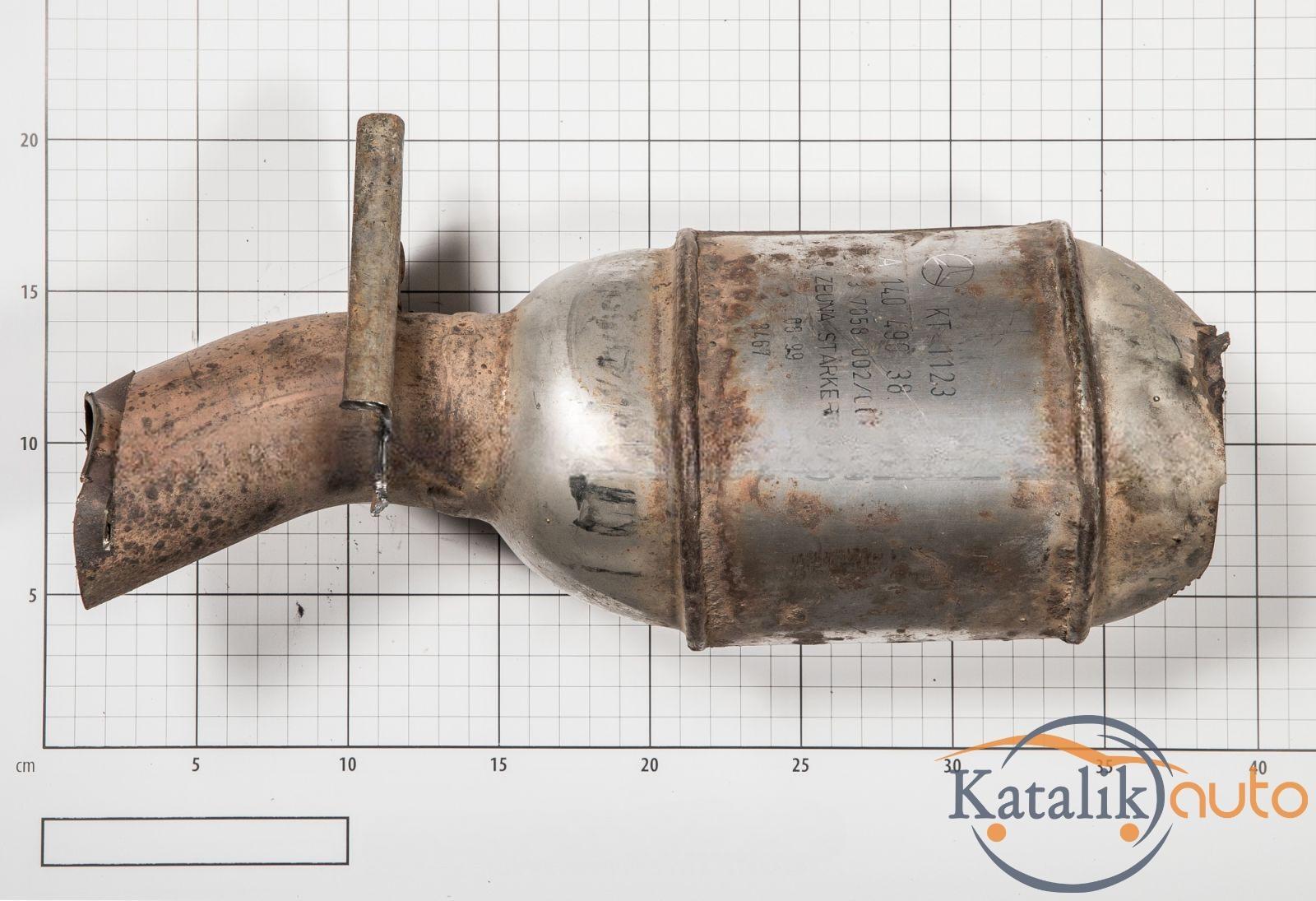 Катализатор от MERCEDES KT1123/A1404903836/2237058002/003