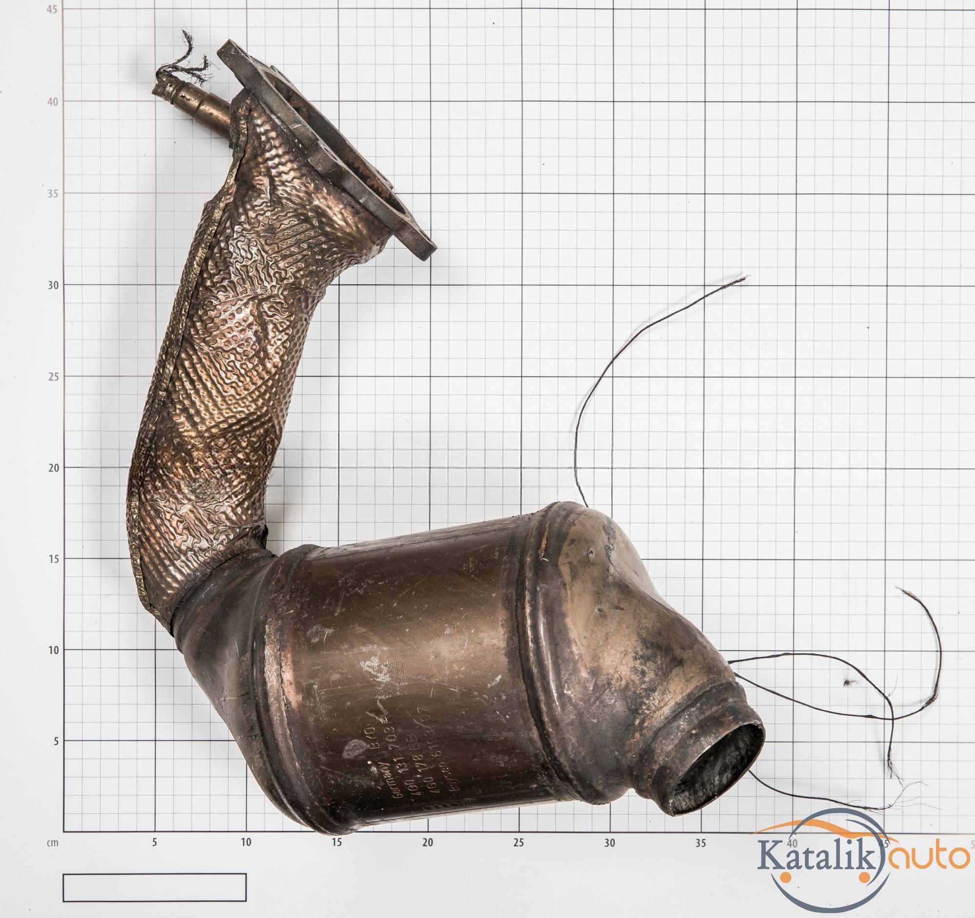 Катализатор от VOLKSWAGEN/AUDI/SKODA 4G0131703L/4G0178DA