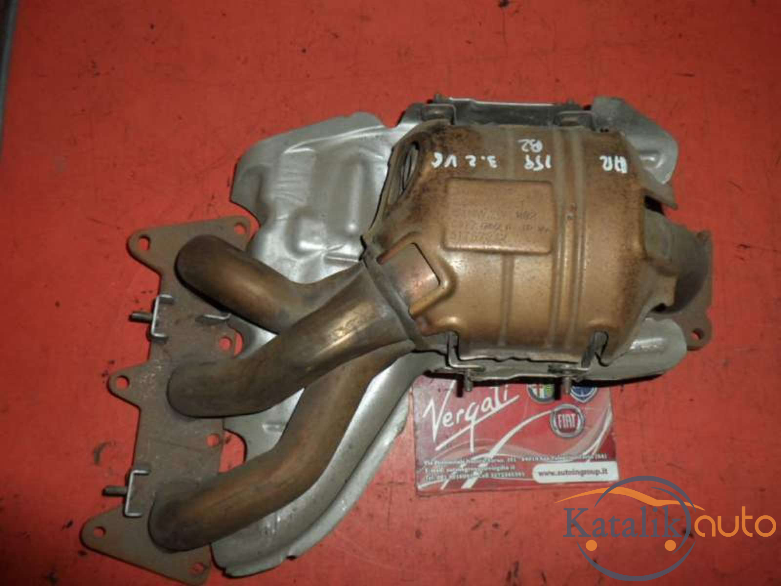 Катализатор от FIAT 60676157/2418887001/60676157/METAL/XRF