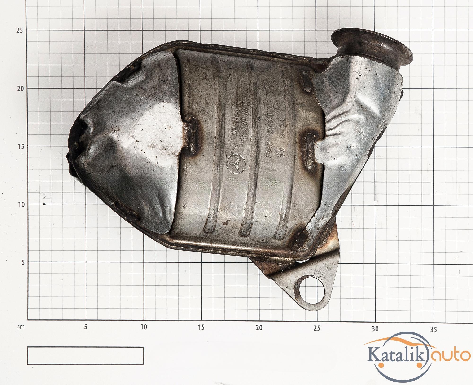 Катализатор от MERCEDES 103R-000272/PM0003/1684903414/KBA17044/METAL