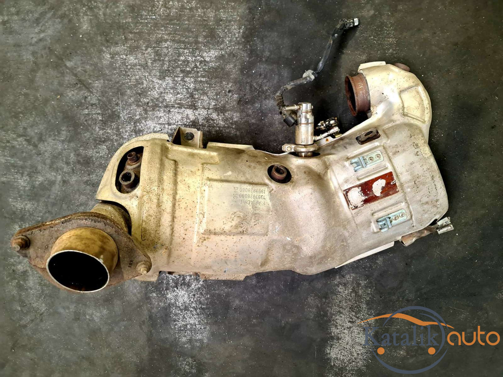Катализатор от FIAT 1393940080/1393928080/CERAMIKA+DPF/ICP