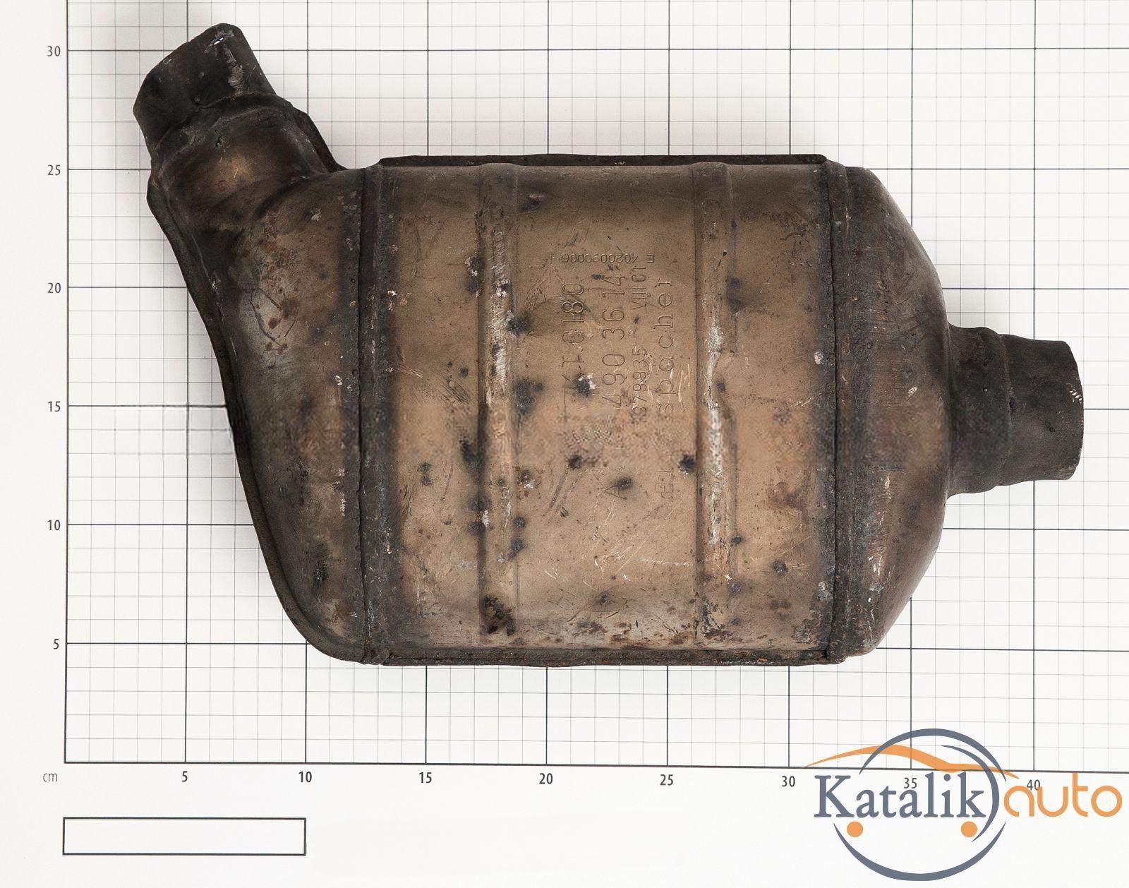 Катализатор от MERCEDES KT0150/A2024902136