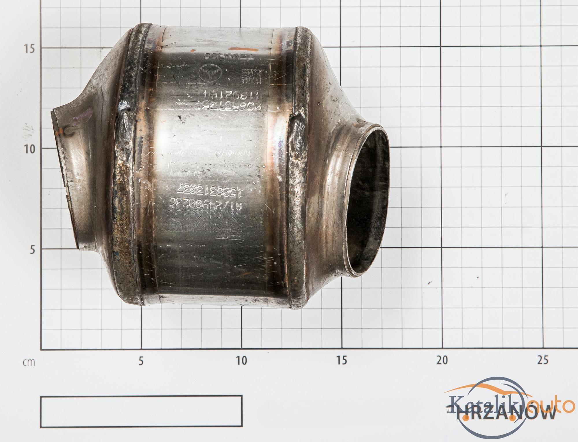 Катализатор от MERCEDES KT0385/A2384902700/CERAMIKA/XRF