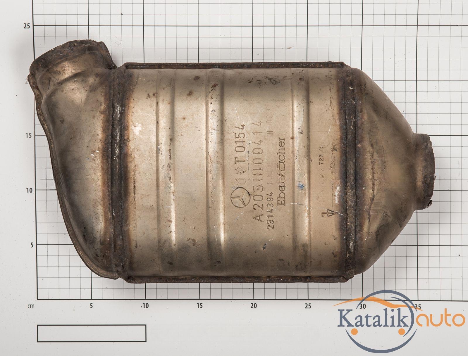 Катализатор от MERCEDES KT0154/A2034900414