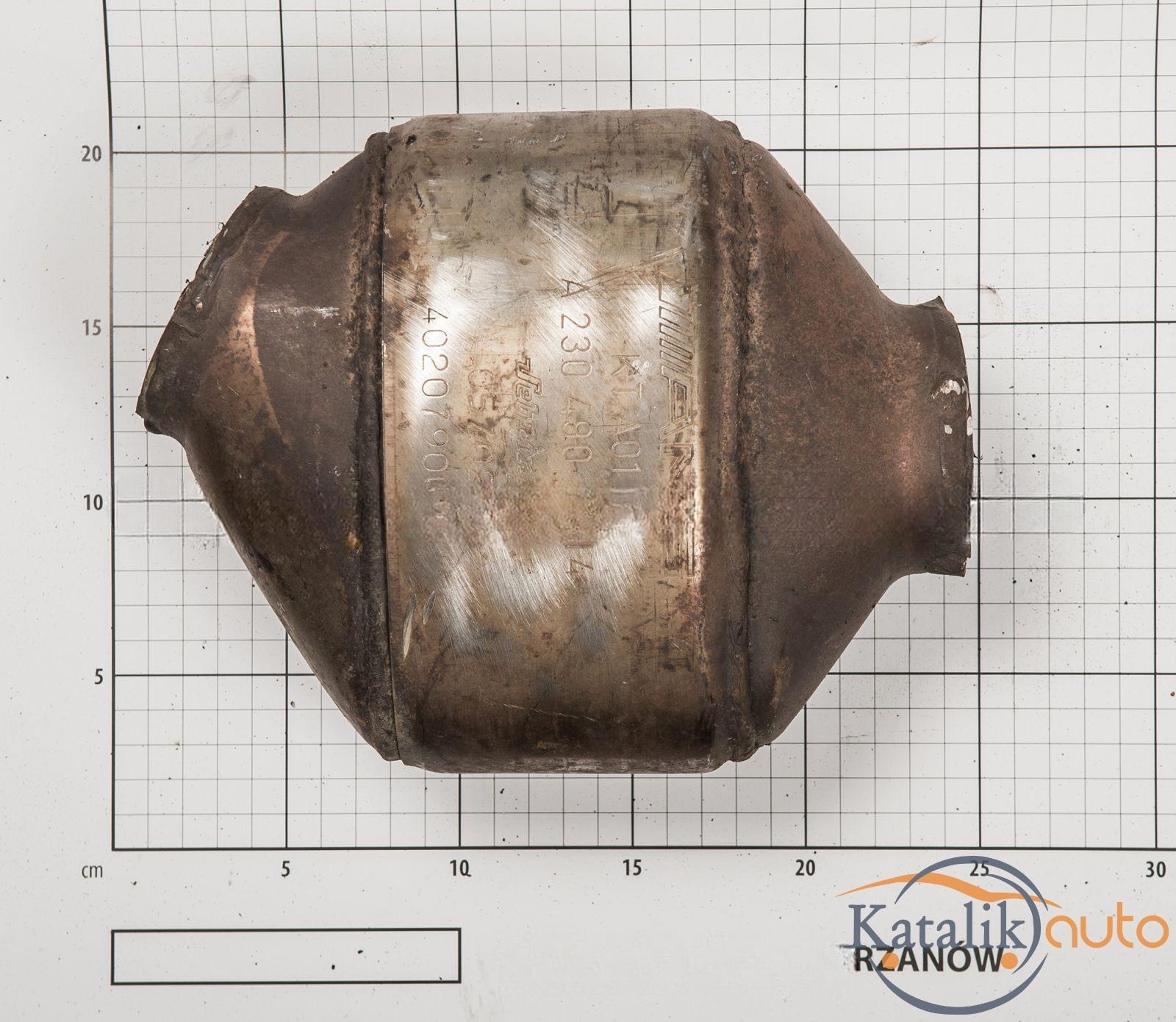 Катализатор от MERCEDES KTA018/A2094902014/METAL/ICP